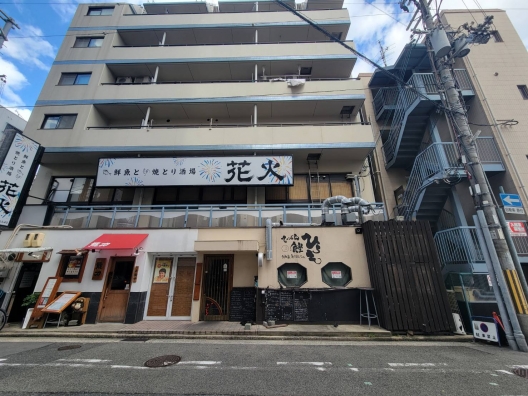 板宿　駅近　新町通の南　１Ｆ　鉄板焼き屋　居抜き店舗