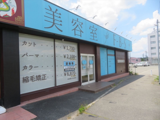 道場　国道176号　１Ｆ　美容室　居抜き店舗